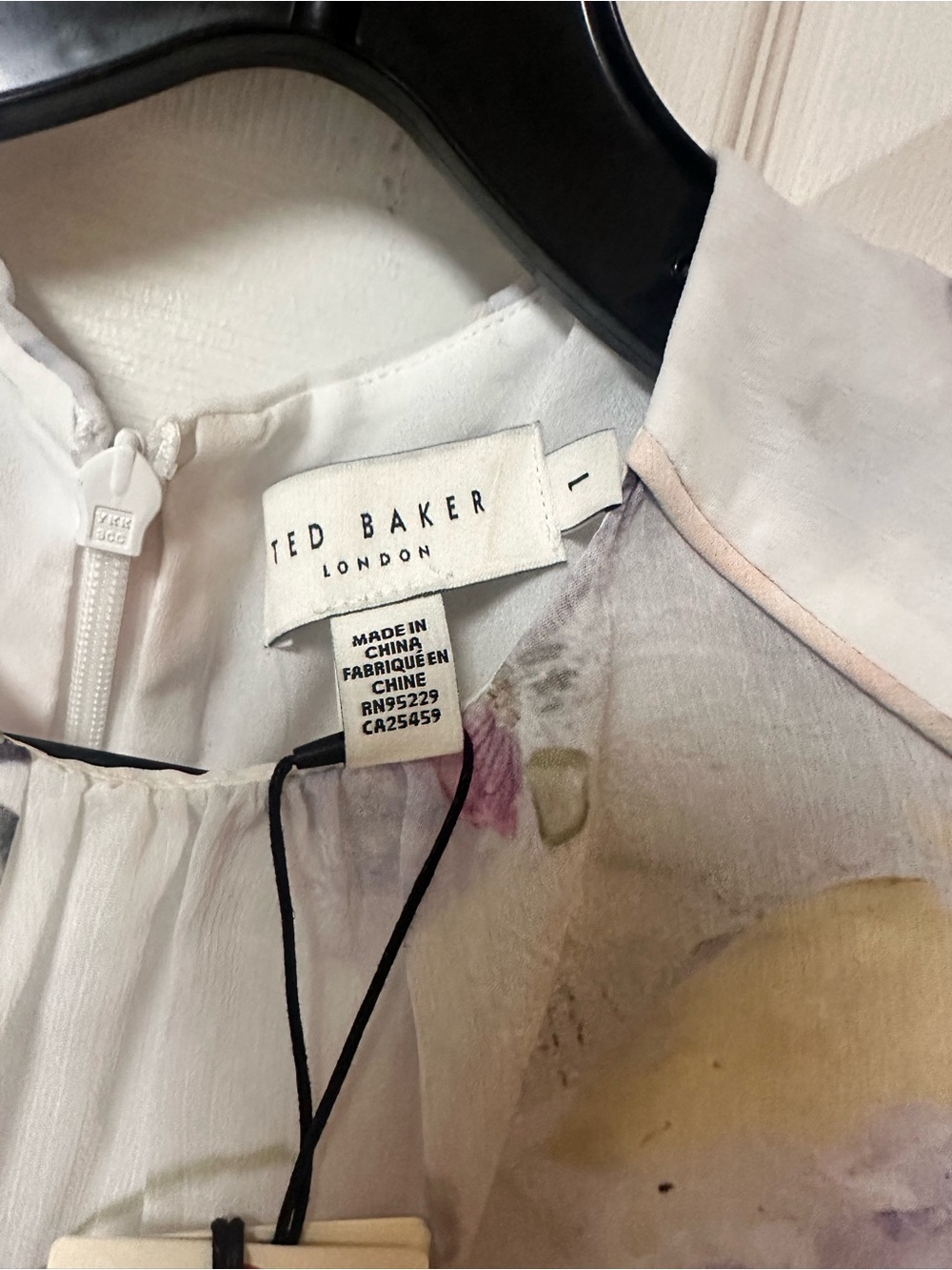 NWT Ted Baker Saintly Sleeveless Mini Dress - Picture 3 of 5